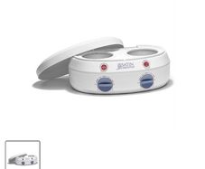 satin double wax pot