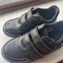 Boys black school shoes sizes 12 and 1 Image 2