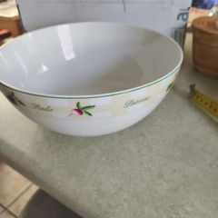 CERMIC SALAD BOWL Sucre-Sale GUY DEGRENNE Porcelaine special lave vaisselle
