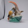 Vintage Wooden Car and Ceramic Birds Pencil/Pen Holders Image 8