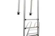 Pool Ladder 3 Steps Stainless Steel 120 cm