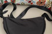 Ladies black crossbody bag