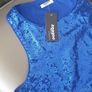 Blue sparkle XL sleeveless top 14 Image 2