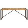 Dining Table 200x100x75 cm Solid Mango Wood Image 3