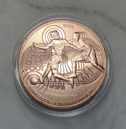 France 0.25 Euro Copper Coin Full Set (21 Coins) Paris Olympic Paralympic Games