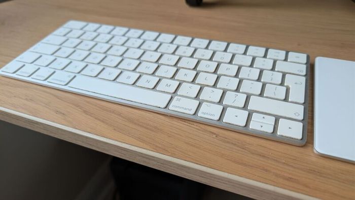 Apple keyboard and magic trackpad