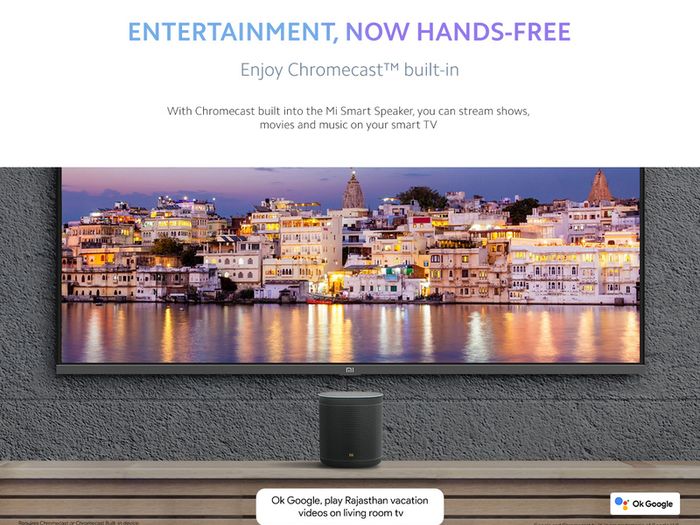 Xiaomi Mi Smart Speaker  Google Assistant Voice Control AI Smart Home Device | Bluetooth 4.2 WiFi Automation DTS