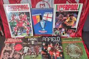 Liverpool FC Memorabilia Job Lot - 1990/91 Season Review hardback, 1993 Hardback &amp; Cup Final Programmes