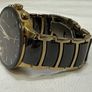 Rado Men's Centrix Two Tone Ceramic Swiss Made Watch Black Gold Image 3