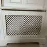Georgian White Radiator Cover Image 2