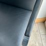 Pair of Black Cantilever Armchairs, Chrome Metal Frame, Retro Modern Image 9