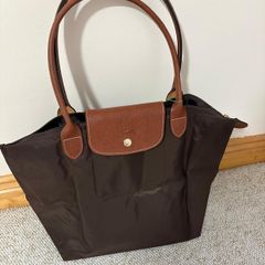 Longchamp le Pliage / tote /large / brown/ new