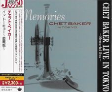 CHET BAKER  |  Live In Tokyo  - Memorial Box -