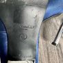 Navy peep toe shoes Image 2
