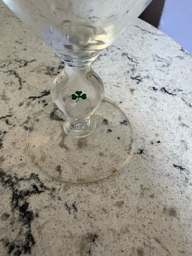 Tullamore Dew Irish Coffee glass