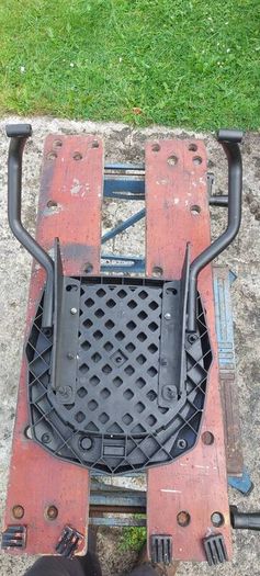 XT660 Givi rails and plate