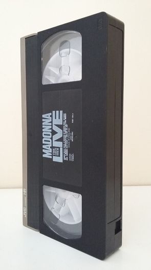 Madonna Live 1985 The Virgin Tour Vintage Vhs Pal Video Cassette Tape