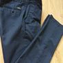 Girls Navy School Trousers.  Age 14-15; Age 16-18 Image 2