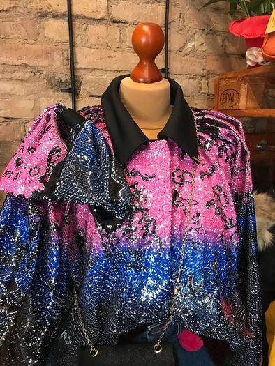 Joanne Hynes Sequins Jacket Size Medium