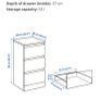ikea chest of drawers Image 4