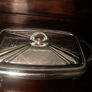 Beautiful silver serving dish Image 3