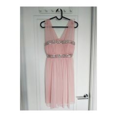 Dress in dusty pink colour Size M