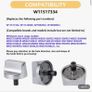 x4 Cooktop, Hob, Cooker, Oven, Burner Control Knobs Image 5