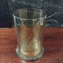 Glass Vase on brass stand Image 8