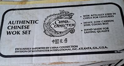 China Connection Gourmet Wok Set
