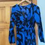 New Look blue black dress Image 2