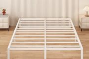 King Size Bed Frame 150x200 cm Metal Platform Bed King, Noise Free