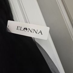 Elonna Black Lace Debs Dress  Size L  Brand Ne