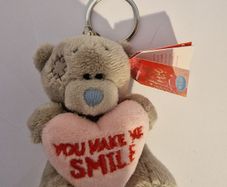 Me to You Tatty Teddy Keyring - BNWT - "You Make Me Smile"