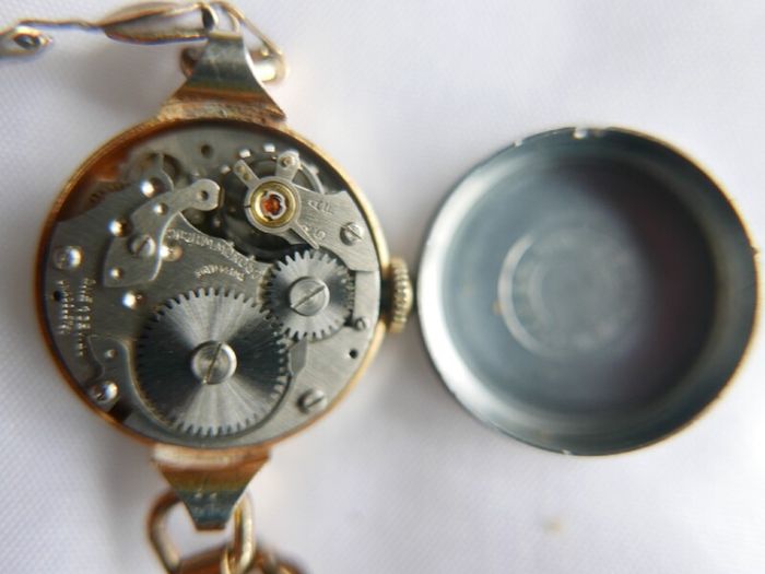 Vintage 1930s CRONOW Rolled Gold Watch - Working Vintage Ladies Manual Wind Up Wrist Watch
