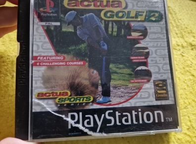 Actua Golf 2 PlayStation1 Ps1 PlayStation2 Ps2 games Original