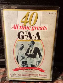 1990. 40 All Time Greats Of G.A.A Part 1. Cassette Tape.
