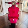 Pink 12.5v Battery Powered Vespa Image 2