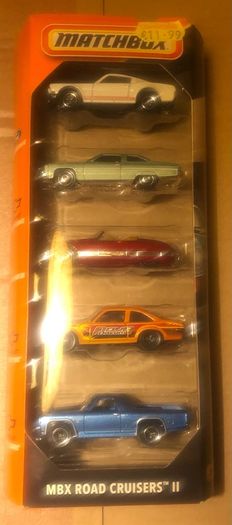 Matchbox 1-75 5 car pack set x 7
