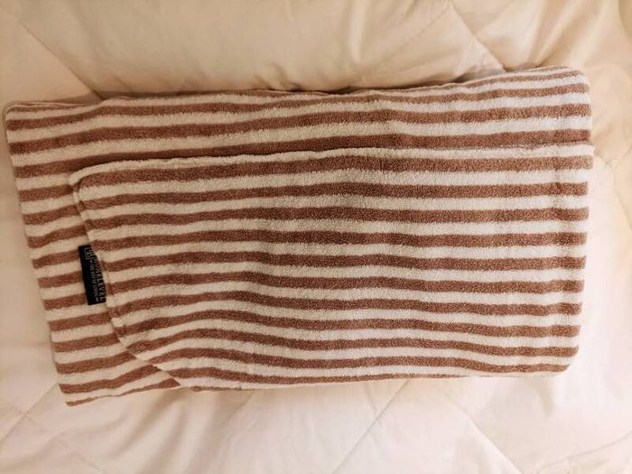 Poncho towel surfing beach organic cotton