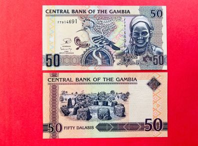 Gambia. 50   Dalasis. 2013   Pick  28c. ( Uncirculated )