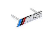 1X 3D M5 Metal Chrome Car Front Grill BMW M Performance Sport Badge Grille Emblem For M3 M5 X1 X3 X5 X6 E30 E90 E84 E83 F25 E91 E60 F15 F16 E70 F30 F20