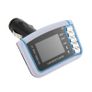 New Car FM MP3 Transmitter With Micro USB TF Slot Card Remote Control Cable #380 Image 4