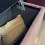 Elegance Boucle Ottoman with Storage 100x40 Image 4
