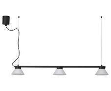 IKEA SAMBORD Pendant Light / Ceiling Rail with 3 Spotlights - Black (505.869.61)