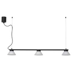 IKEA SAMBORD Pendant Light / Ceiling Rail with 3 Spotlights - Black (505.869.61)