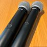 Shure Wireless Dual Vocal System with two PG58 Handheld Transmitters Image 4