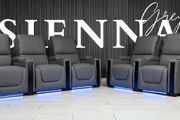 Sienna Electric Leather Recliner Sofa Set