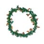 Christmas Garland, 2750mm Artificial Christmas Garland with Light String, Faux Greenery Decoration with Berry Clusters, Pine Needles, Pine Cones, Realistic Xmas Collection for Mantel Fireplace Image 8