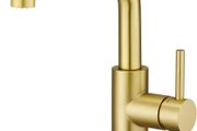 3 Function Sprayer Pull Out Kitchen Mixer Tap - 360 Swivel Single Handle Sink Tap for Bathroom or Kitchen - Gold