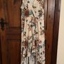 Floral Dress, High-Low Design made in Italy Image 3